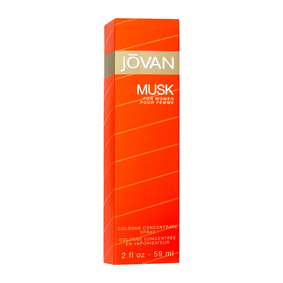 Jovan Musk Cologne for Women 2 fl oz packaging