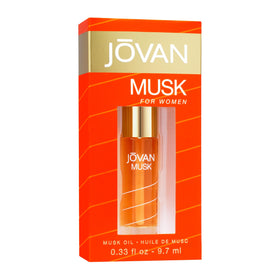 Jovan Musk for Women Perfume Oil bottle side view