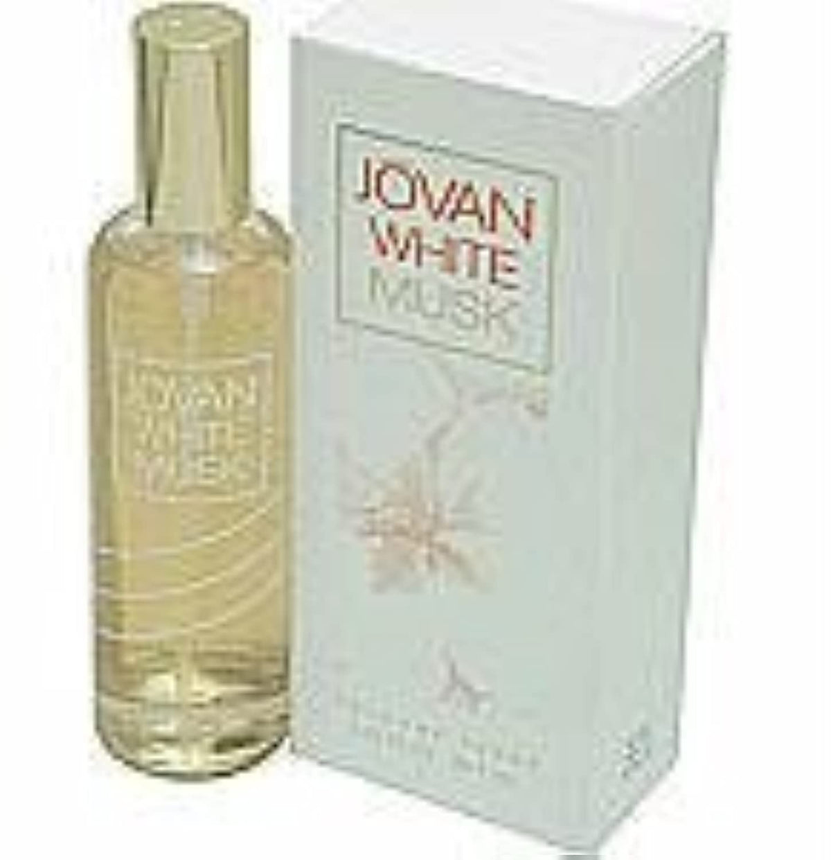 Jovan White Musk Cologne Spray on vanity table