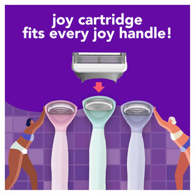 JOY Razor Blade Cartridge Refill pack side view