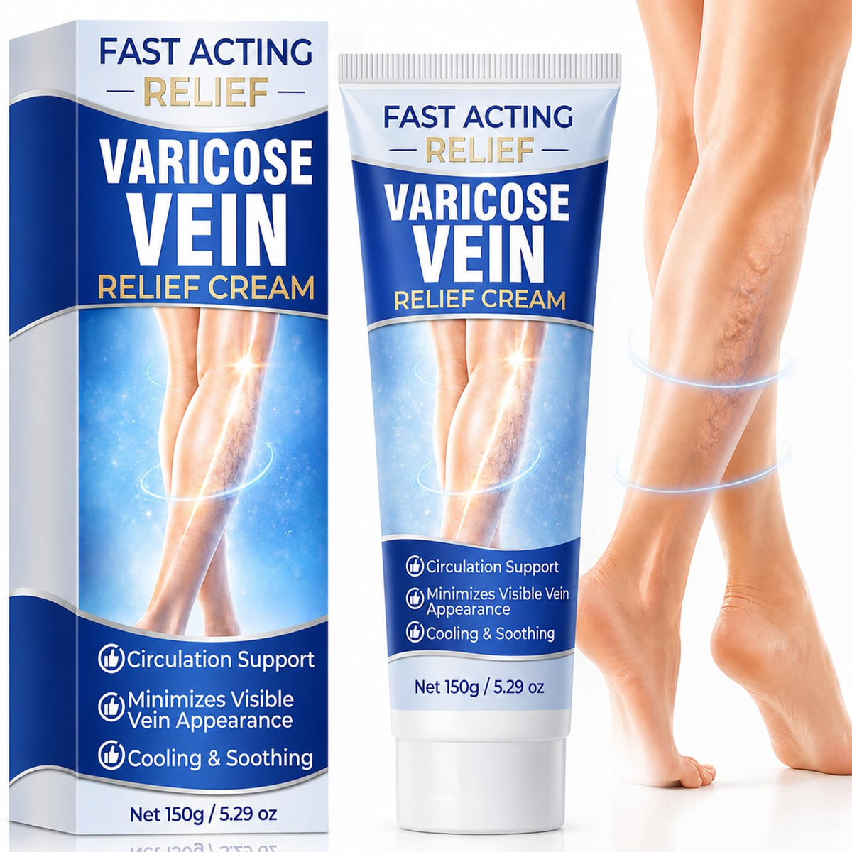 JOYAONE Varicose Veins Cream 150g front view