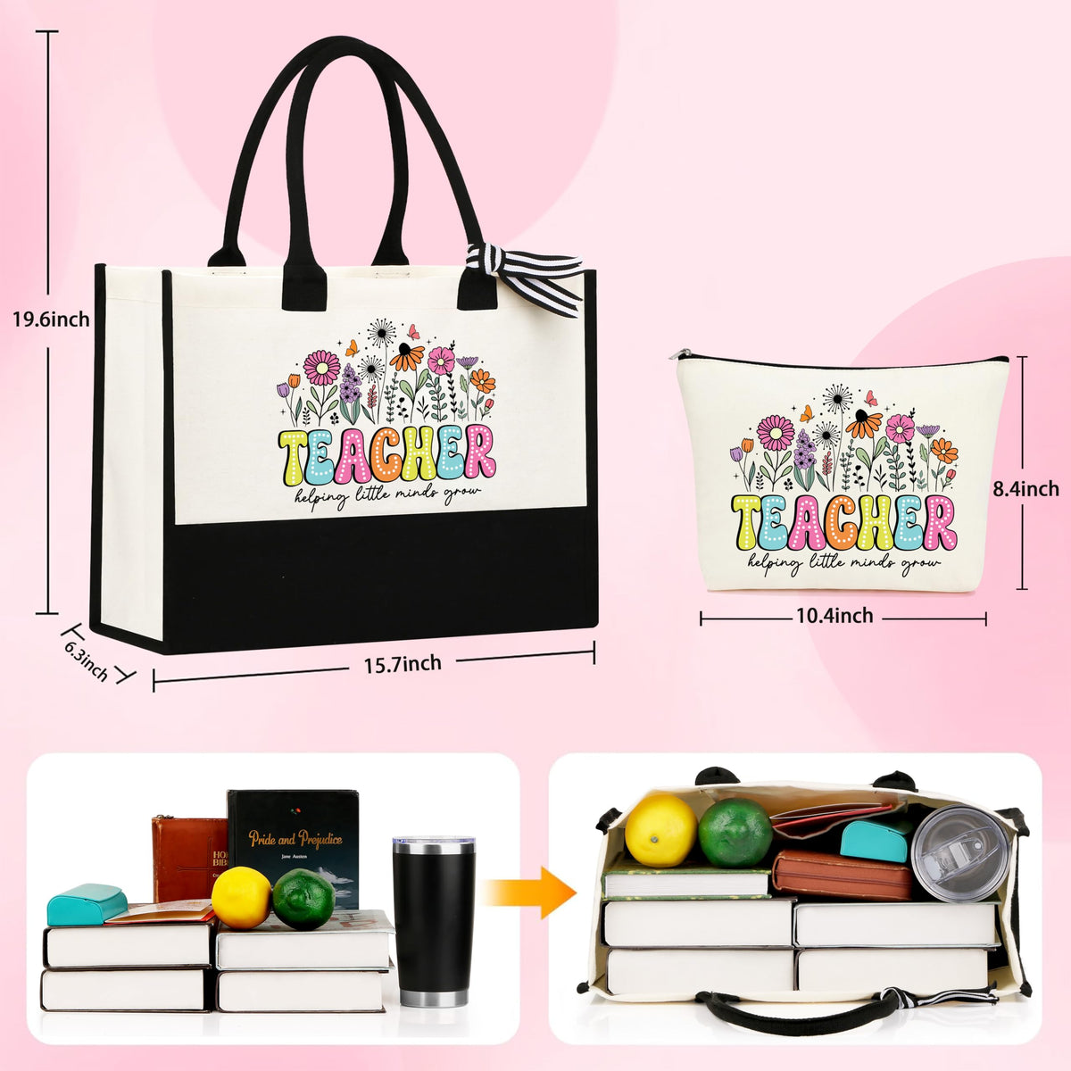 JSTUMB Teacher Appreciation Gift Set displayed with contents