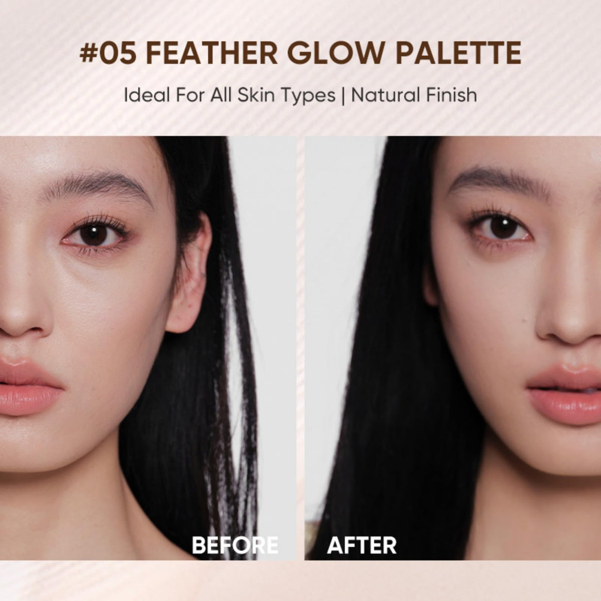 JUDYDOLL Contour Palette back view with ingredient list