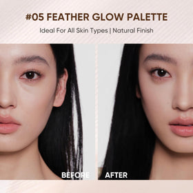 JUDYDOLL Contour Palette back view with ingredient list