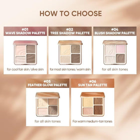 JUDYDOLL Contour Palette compact with mirror open