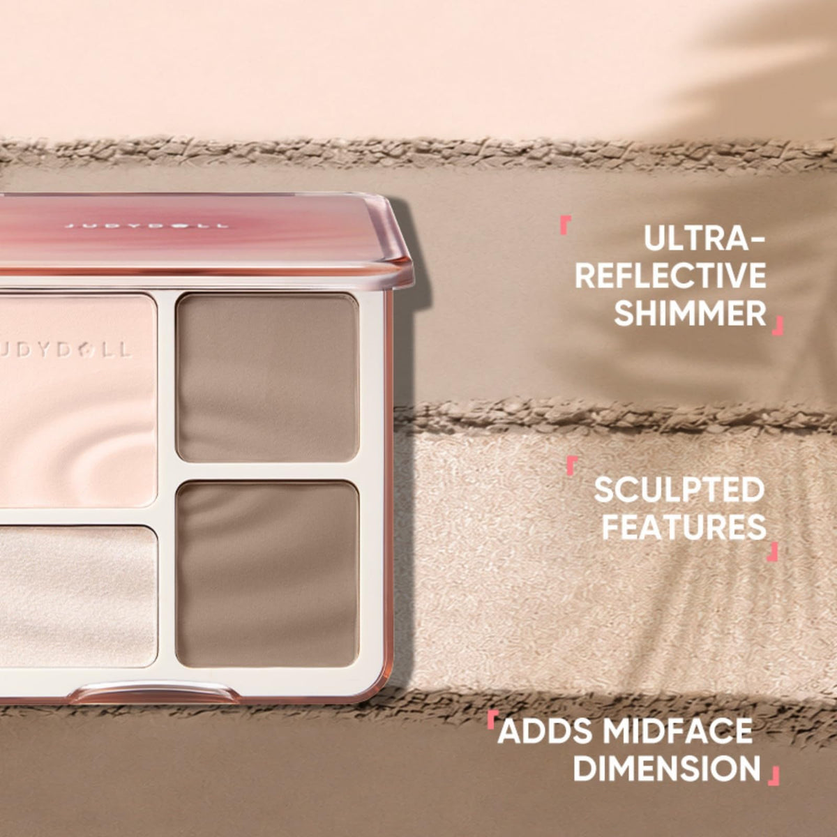 JUDYDOLL Contour Palette in hand for size reference