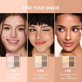 JUDYDOLL Contour Palette packaging details