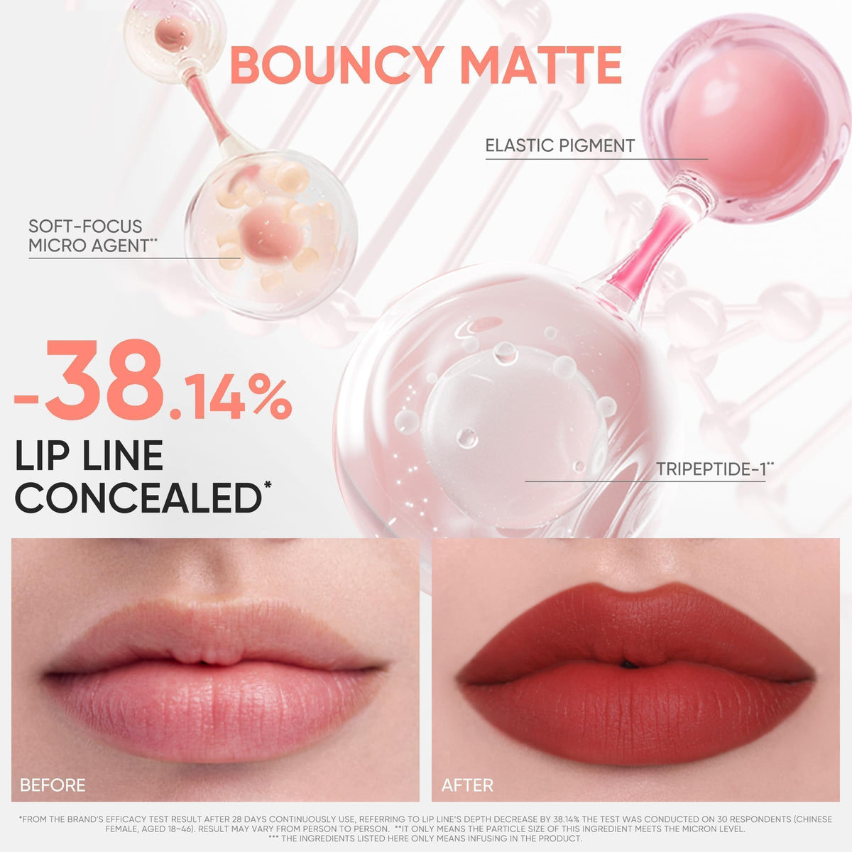 JUDYDOLL Cushion Matte Lip Cream N104 Rosy Wood on makeup table