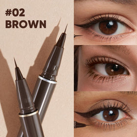 JUDYDOLL Ultra-Fine Liquid Eyeliner Deep Brown side view