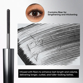 JUDYDOLL Waterproof Mascara 3D Curling texture demonstration