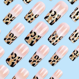 juggssa Long Coffin Press on Nails packaging and contents
