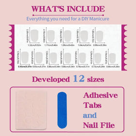 juggssa Press On Nails Cherry Leopard Print application process
