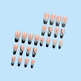 juggssa Press on Nails packaging with 24 pieces