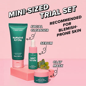 Juicy Kitten Serum bottle with dropper
