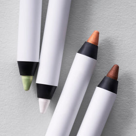 Julep All-Day Eyeliner Green Tea Shimmer applied on model