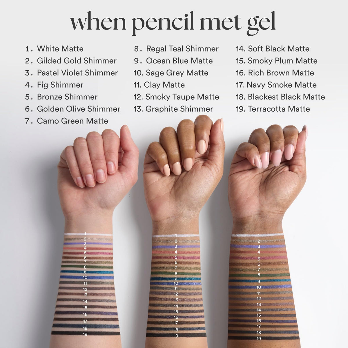 Julep All-Day Eyeliner in use on model's eyes