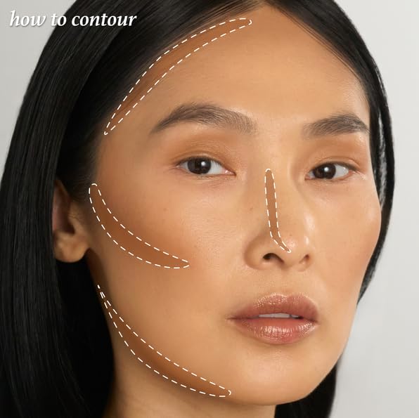 Julep Bronzer & Contour Stick applied on cheekbones