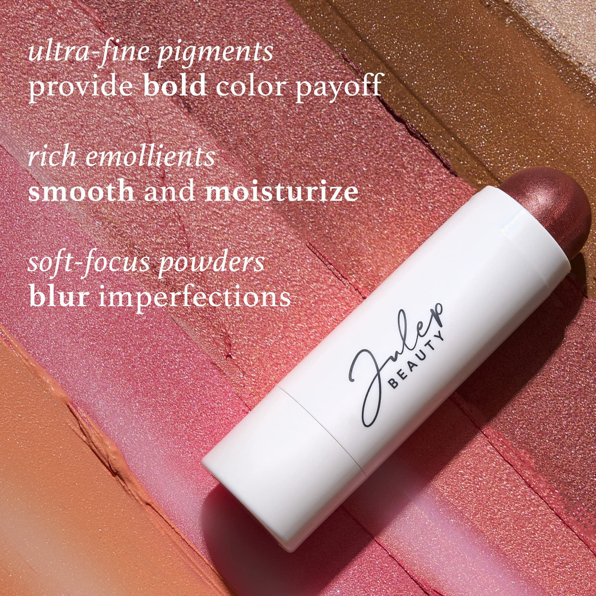 Julep Bronzer & Contour Stick Neutral Bronze top view