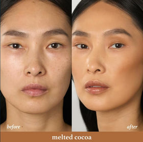 Julep Bronzer & Contour Stick swatched on skin