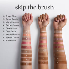 Julep Cream Blush & Lip Color Stick Desert Rose packaging
