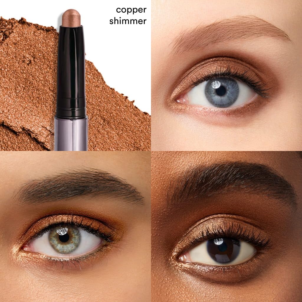 Julep Eyeshadow 101 Copper Shimmer Stick with built-in smudger