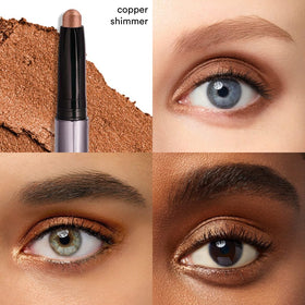 Julep Eyeshadow 101 Copper Shimmer Stick with built-in smudger