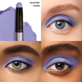 Julep Eyeshadow 101 Crème-to-Powder Stick Lavender Matte with built-in smudger