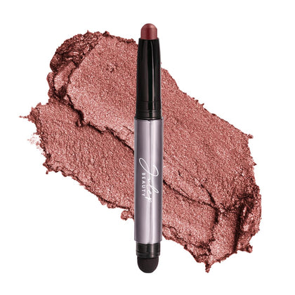 Julep Eyeshadow 101 Crème-to-Powder Stick Red Wine Shimmer front view