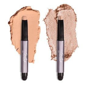 Julep Eyeshadow 101 Duo Desert Matte and Champagne Shimmer front view