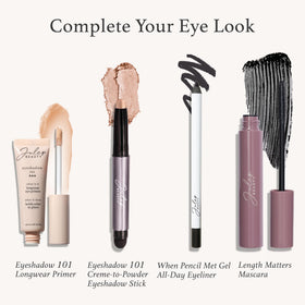 Julep Eyeshadow 101 Duo displayed on a vanity table