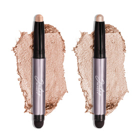 Julep Eyeshadow 101 Duo Pearl Shimmer and Champagne Shimmer front view