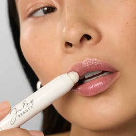 Julep It’s Balm Moisturizing Lip Color Dusty Orchid swatch on skin