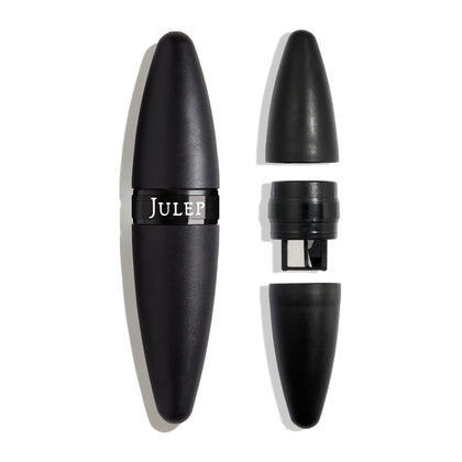 Julep Makeup Pencil Sharpener front view with shavings collector