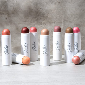Julep Skip The Brush Blush Stick Trio lifestyle scene