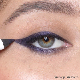 Julep When Pencil Met Gel Eyeliner Smoky Plum Matte with other makeup products