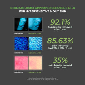 JUMISO Ceramide Cleansing Milk in bathroom setting
