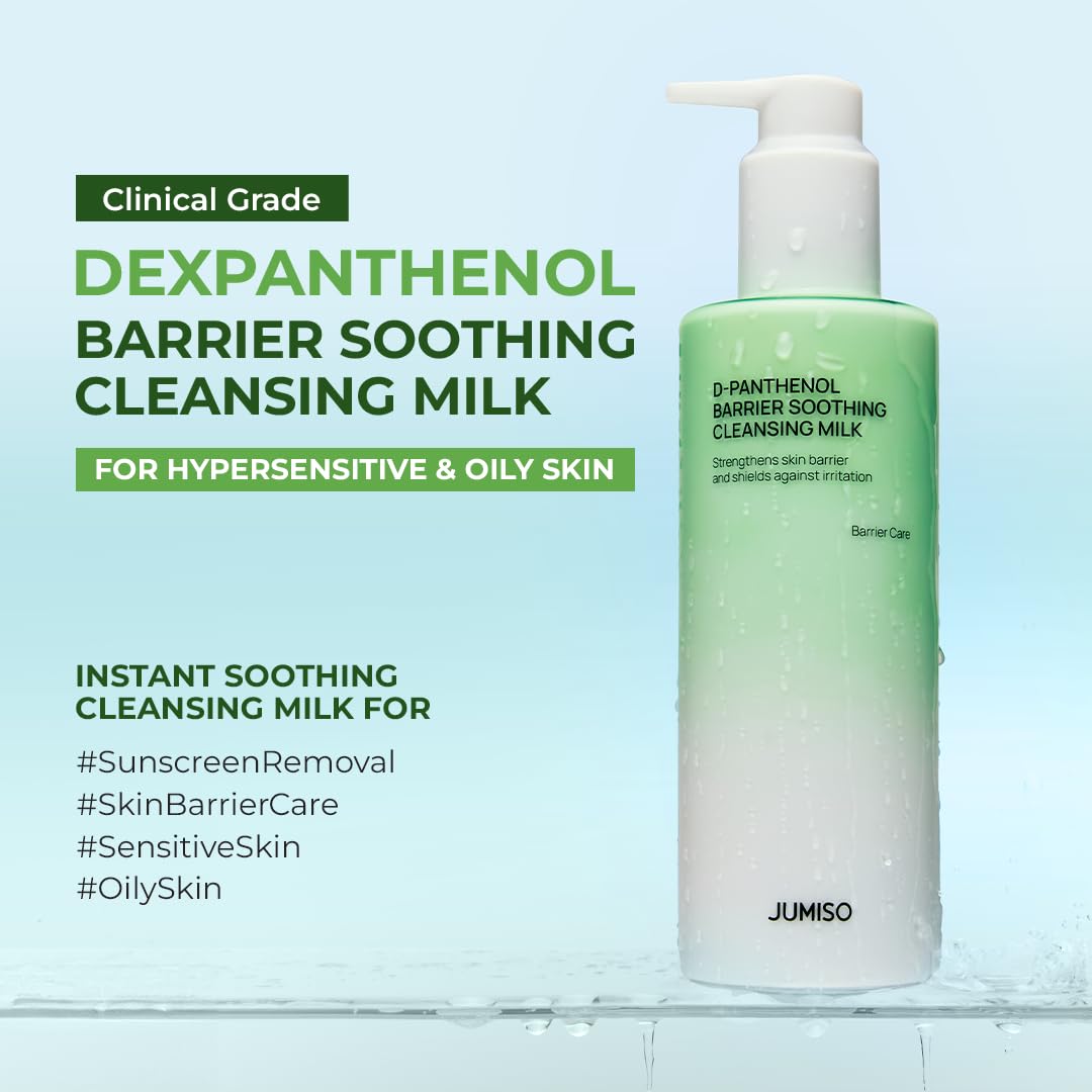 JUMISO Ceramide Cleansing Milk pump top