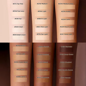 JUNG SAEM MOOL Essential Skin Nuder Cushion Foundation application