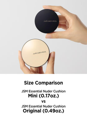 JUNG SAEM MOOL Essential Skin Nuder Cushion Mini Medium applicator