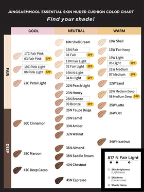 JUNG SAEM MOOL Essential Skin Nuder Cushion Mini Medium lifestyle use