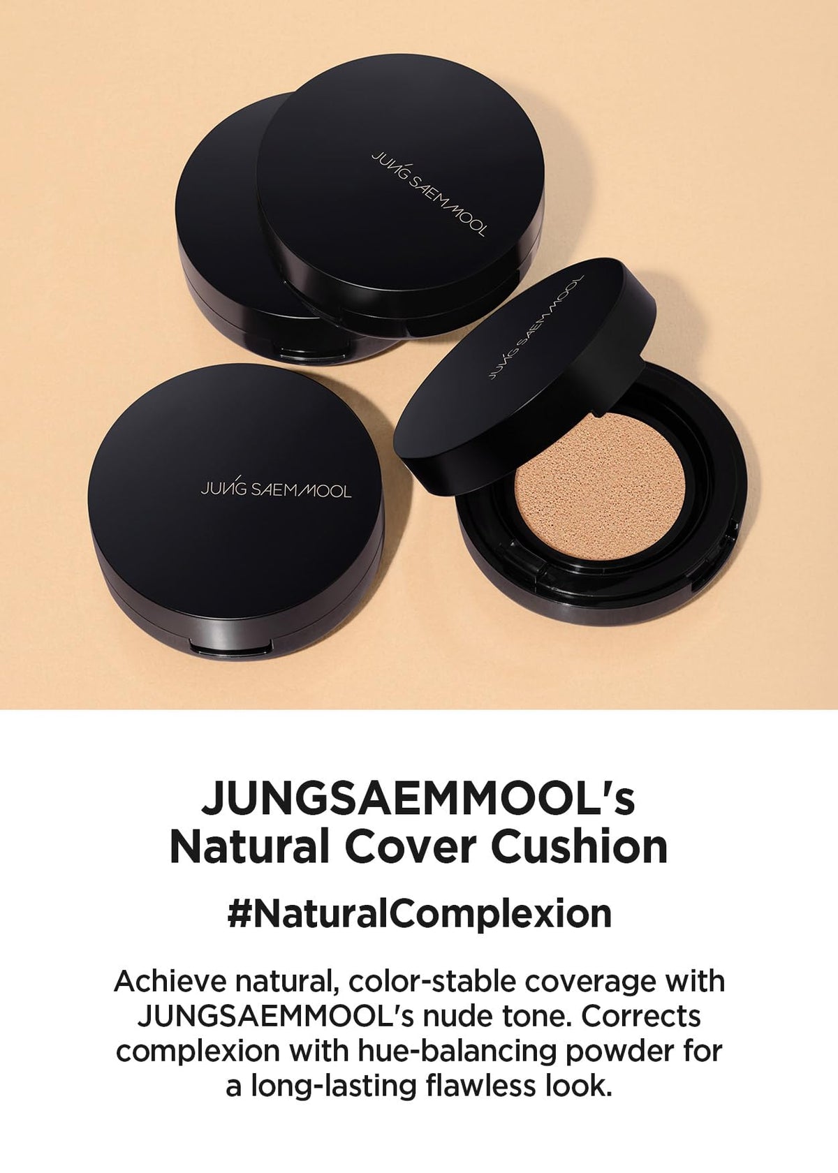 JUNG SAEM MOOL Essential Skin Nuder Cushion Mini Medium packaging