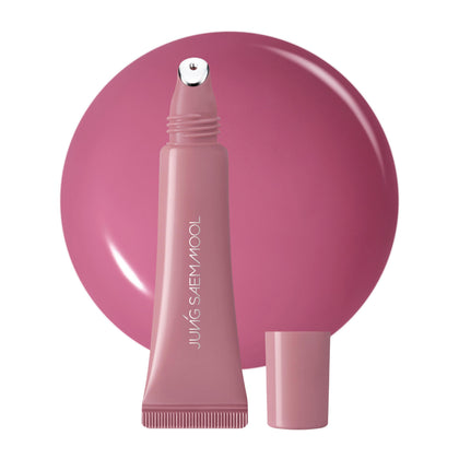 JUNG SAEM MOOL LIP-PRESSION Metal Serum Gloss front view in Muted Fig