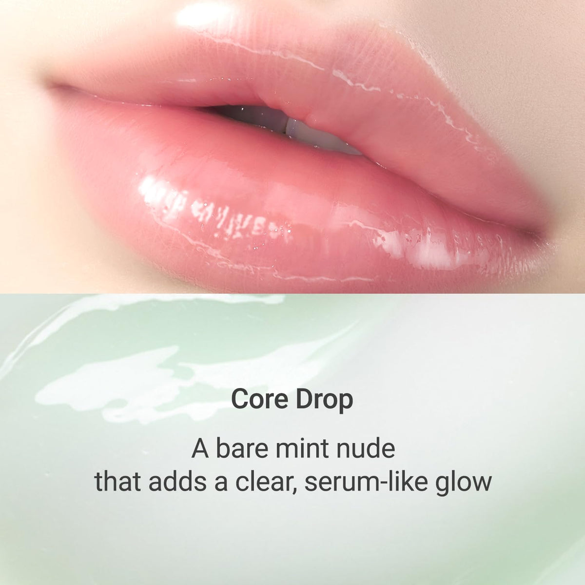 JUNG SAEM MOOL LIP-PRESSION Metal Serum Gloss in nude shade