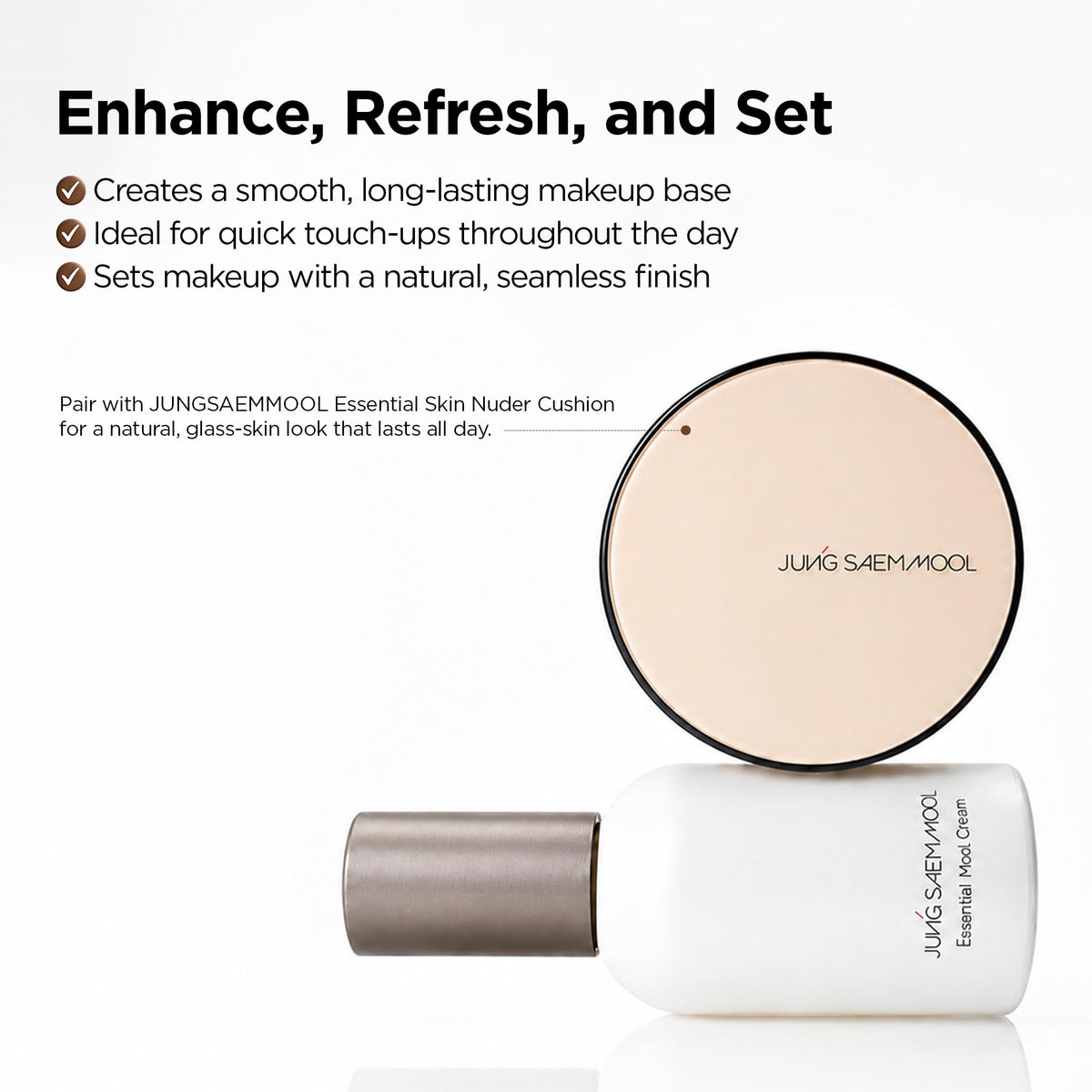 JUNG SAEM MOOL Mool Cream in natural light