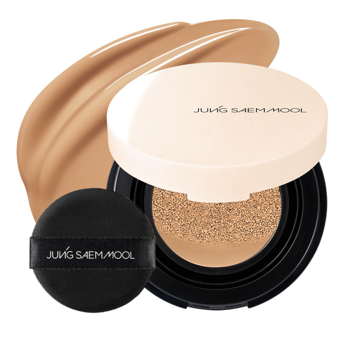 JUNG SAEM MOOL Skin Nuder Cushion 26W Oat front view