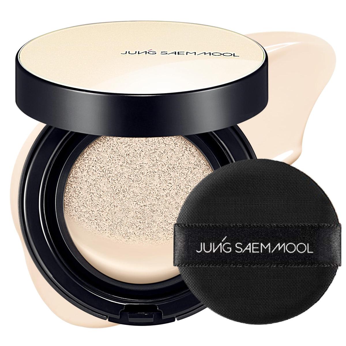 JUNG SAEM MOOL Skin Nuder Cushion Foundation 10W Shell front view