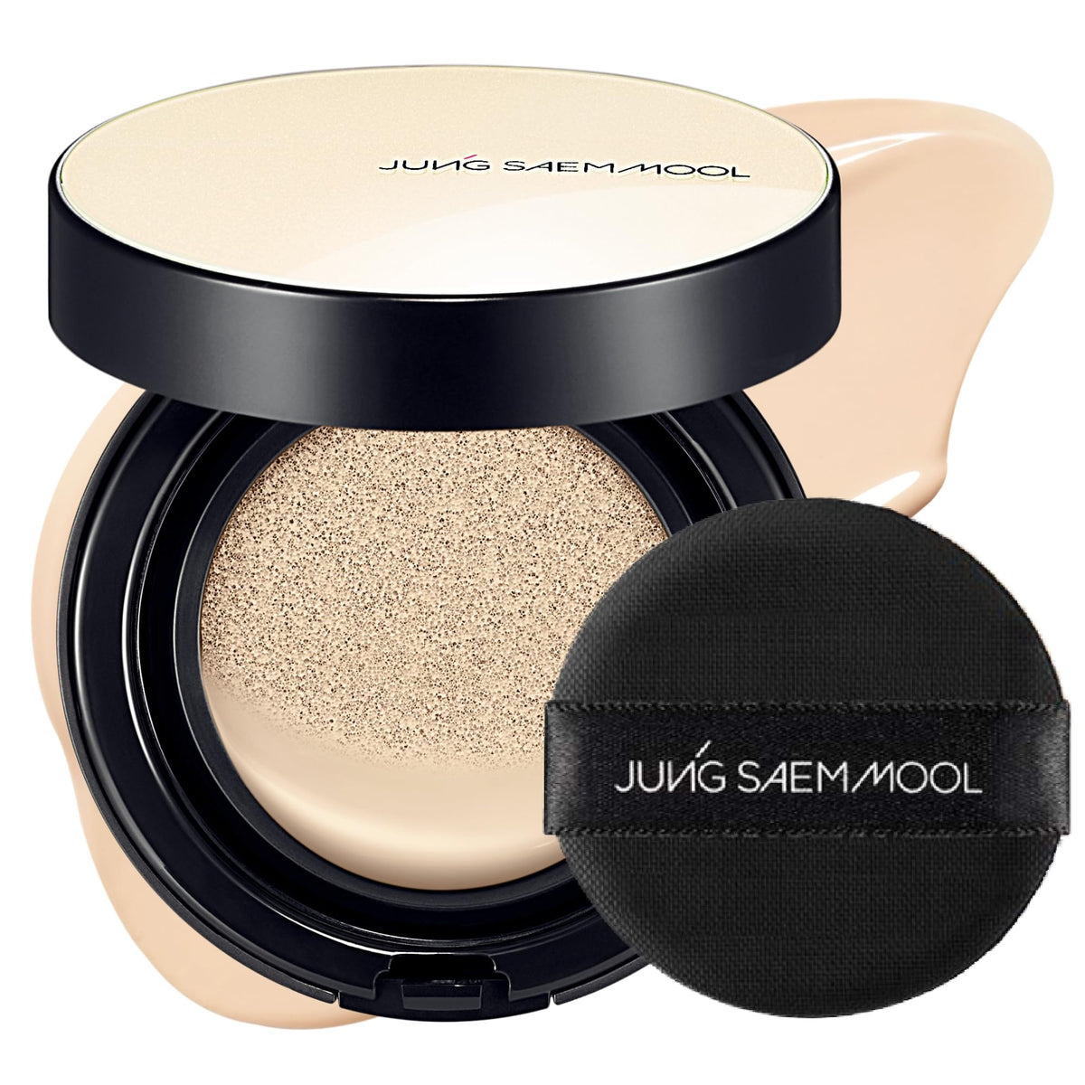 JUNG SAEM MOOL Skin Nuder Cushion Foundation 17N Fair Light front view