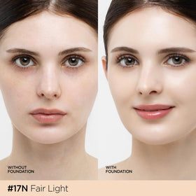 JUNG SAEM MOOL Skin Nuder Cushion Foundation 17N Fair Light with puff