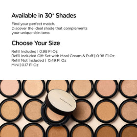 JUNG SAEM MOOL Skin Nuder Cushion Foundation 19C Pink Light shade comparison
