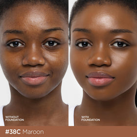 JUNG SAEM MOOL Skin Nuder Cushion Foundation 38C Maroon back view